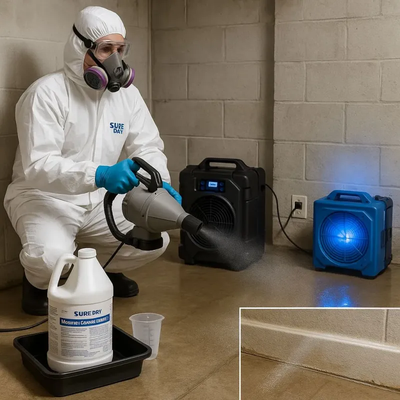 Sanitization and Odor Removal process in LaBarque Creek, MO